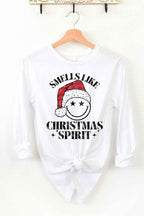 CHRISTMAS SPIRIT LONG SLEEVE TEE