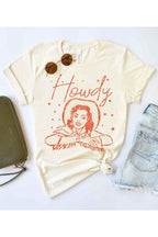 HOWDY COWGIRL GRAPHIC Tee T-Shirt / T-SHIRT