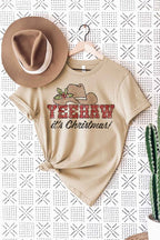 YEEHAW COUNTRY CHRISTMAS GRAPHIC Tee T-Shirt / T-SHIRT