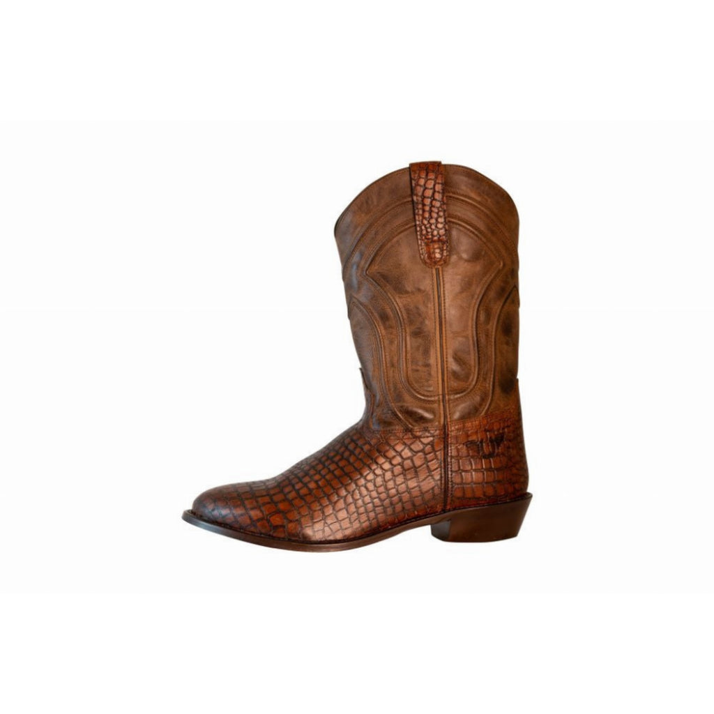 TuffRider Men's Hayden Wide Round Toe Western Boot
