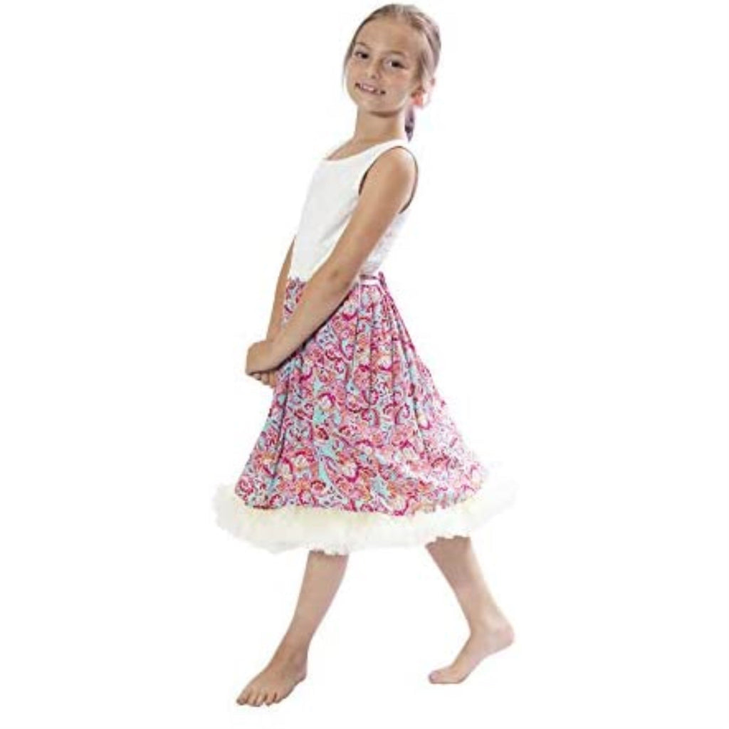 Petticoats & Pettipants 1810 Ladies Vintage Little Betty Child Petticoats-White malcomodes-biz.myshopify.com