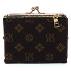 CM Monogram Bifold Kiss Lock Wallet