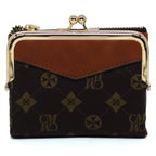 CM Monogram Bifold Kiss Lock Wallet
