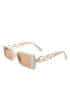 Rectangle Retro Irregular Square Sunglasses