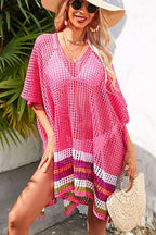 Miss Sparkling Open knit cover up
