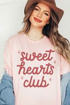 SWEET HEARTS CLUB Tee T-Shirt PLUS SIZE