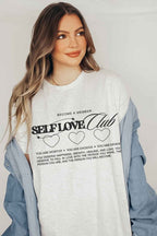 SELF LOVE CLUB Tee T-Shirt PLUS SIZE