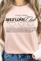 SELF LOVE CLUB Tee T-Shirt PLUS SIZE