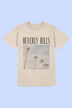 BEVERLY HILLS PHOTOGRAPH Tee T-Shirt PLUS SIZE
