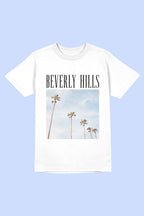 BEVERLY HILLS PHOTOGRAPH Tee T-Shirt PLUS SIZE