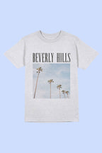 BEVERLY HILLS PHOTOGRAPH Tee T-Shirt PLUS SIZE