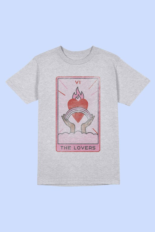 THE LOVERS TARROT Tee T-Shirt PLUS SIZE