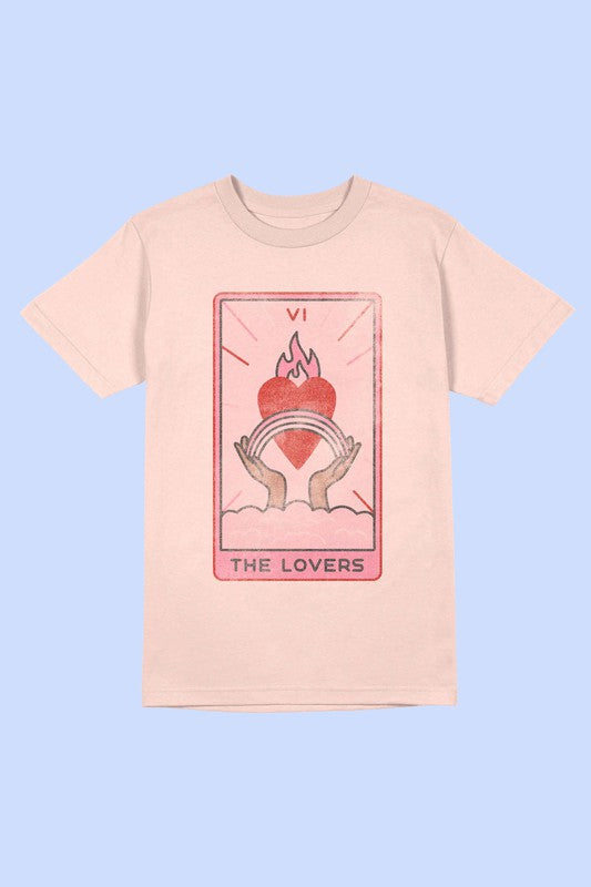 THE LOVERS TARROT Tee T-Shirt PLUS SIZE
