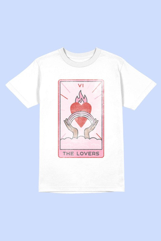THE LOVERS TARROT Tee T-Shirt PLUS SIZE