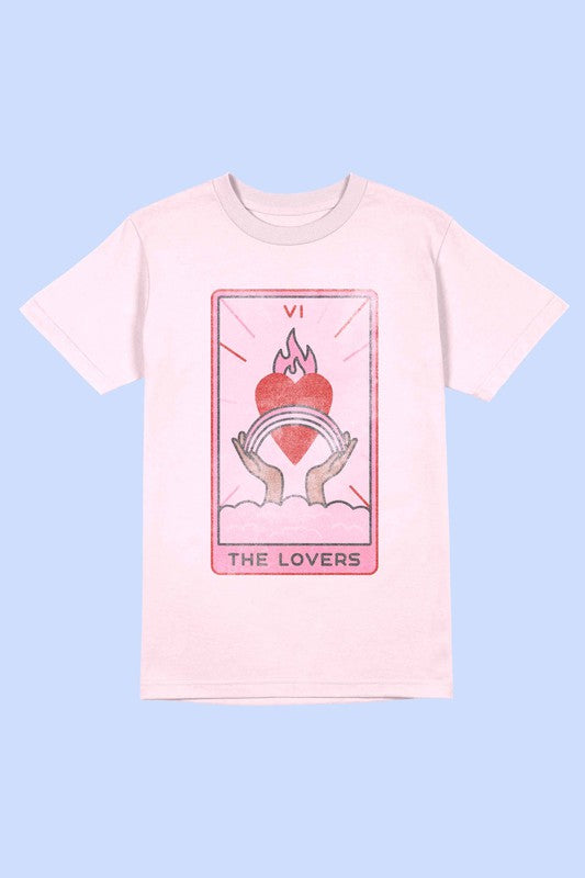 THE LOVERS TARROT Tee T-Shirt PLUS SIZE