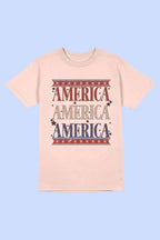 AMERICANA PATRIOTIC Tee T-Shirt PLUS SIZE