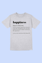 HAPPINESS DEFINITION DICTIONARY Tee T-Shirt PLUS SIZE