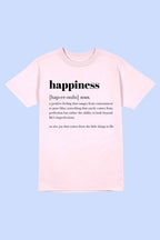 HAPPINESS DEFINITION DICTIONARY Tee T-Shirt PLUS SIZE