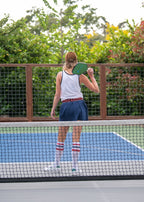 RETRO PICKLEBALL TANK TOP – WOMEN’S STYLISH VINTAGE PICKLEBALL PERFORMANCE TOP