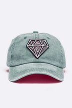 California Love Palm Tree Patch Cotton Cap