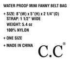 CC Fanny Pack Waist Belt Bag