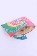 Tie Dye Iconic Envelope Clutch Bag