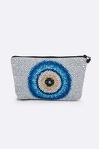 Iconic Printed Soft Cosmetic Pouch