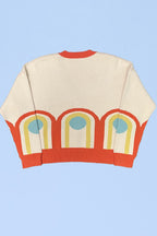 Retro Arch Cardigan
