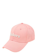JADORE Embroidery Cotton Cap