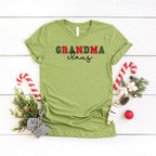 Grandma Claus Short Sleeve Graphic Tee