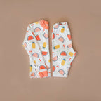 Caribbean Fruit Delight Organic cotton Pajamas