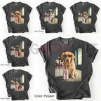 Dog Breeds "Drinking Diet Coke" Graphic T-Shirt