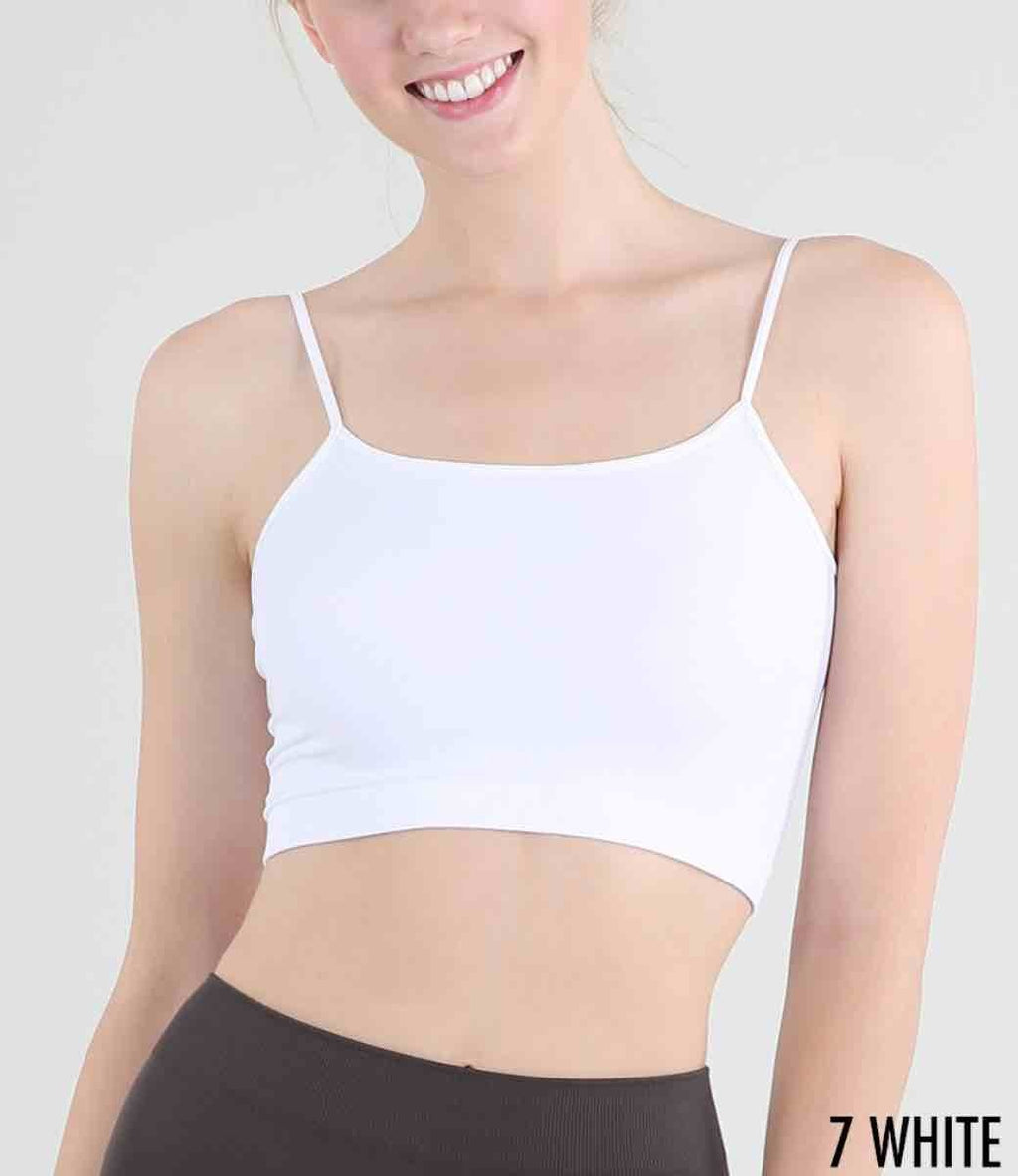Spaghetti Strap Bra Top