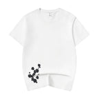 ET524 Moon Fox Embroidered Tee