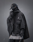 HiJ40 Black I-Tech Poncho