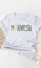 Midwest Floral Western Graphic Tee T-Shirt