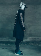 Sim507 Cyber Alien Trench Coat