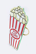Popcorn Small Zip Coin Pouch