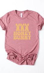 Honey Bunny Easter PLUS SIZE Graphic Tee T-Shirt