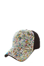 Metal Feel Studded Baseball Cap