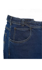Men's Flex Waist Hidden Stretch Denim Jeans — Pull-On Easy Fit