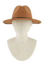 Basic Buckle Fedora Hat