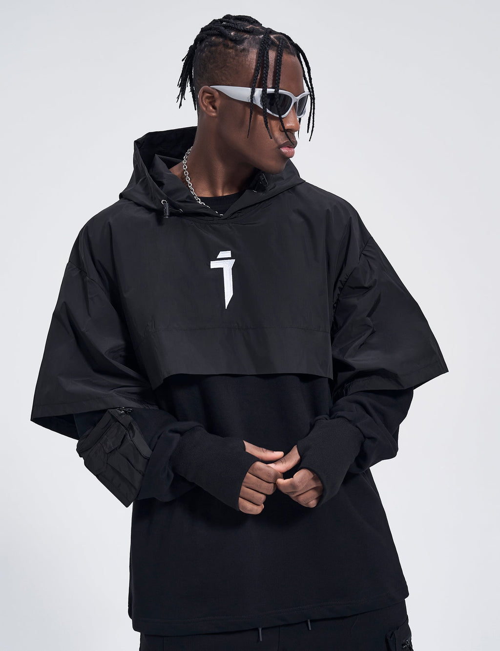 HiH18 I-Tech Layered Hoodie