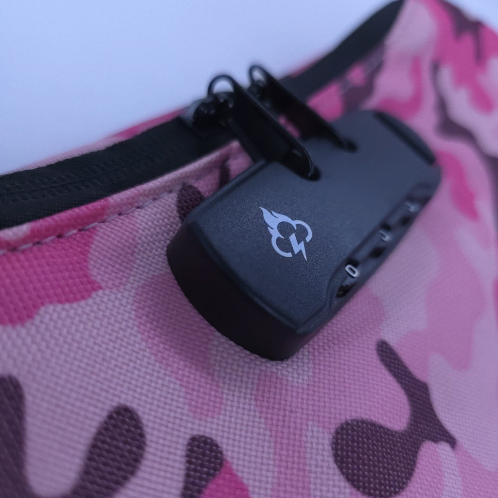 Essential Smell Proof Crossbody Bag - Fashionable, Discreet + Hidden Lock (FireBar Labs x PBAL)
