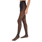 Pretty Flowers Sheer Tights