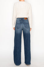 TUMMY CONTROL HIGH RISE A-WIDE JEANS
