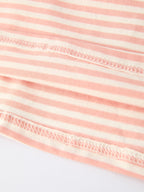 Christmas Tree Smocked Embroidery Stripe Baby Girls Dress