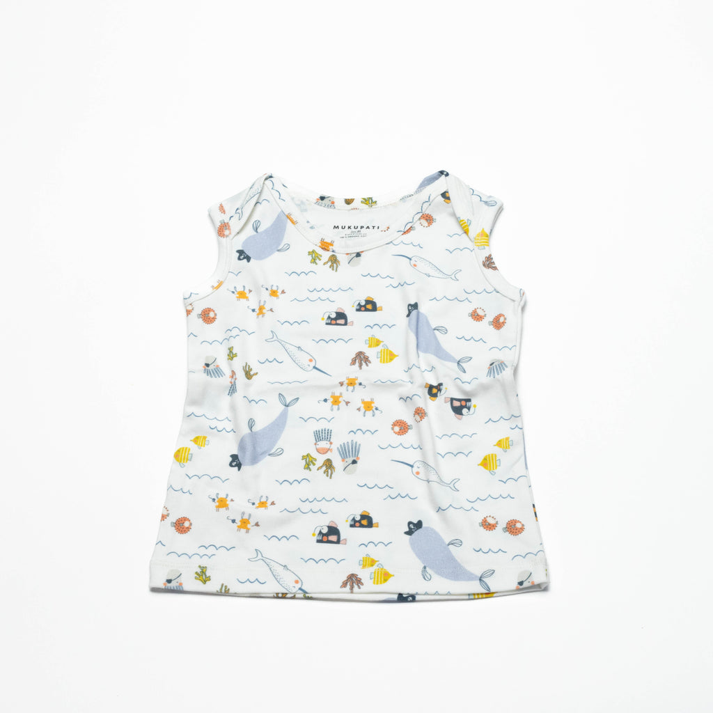 Non-Toxic Organic Toddler Undershirts Top– Soft & Sustainable (Size 2)