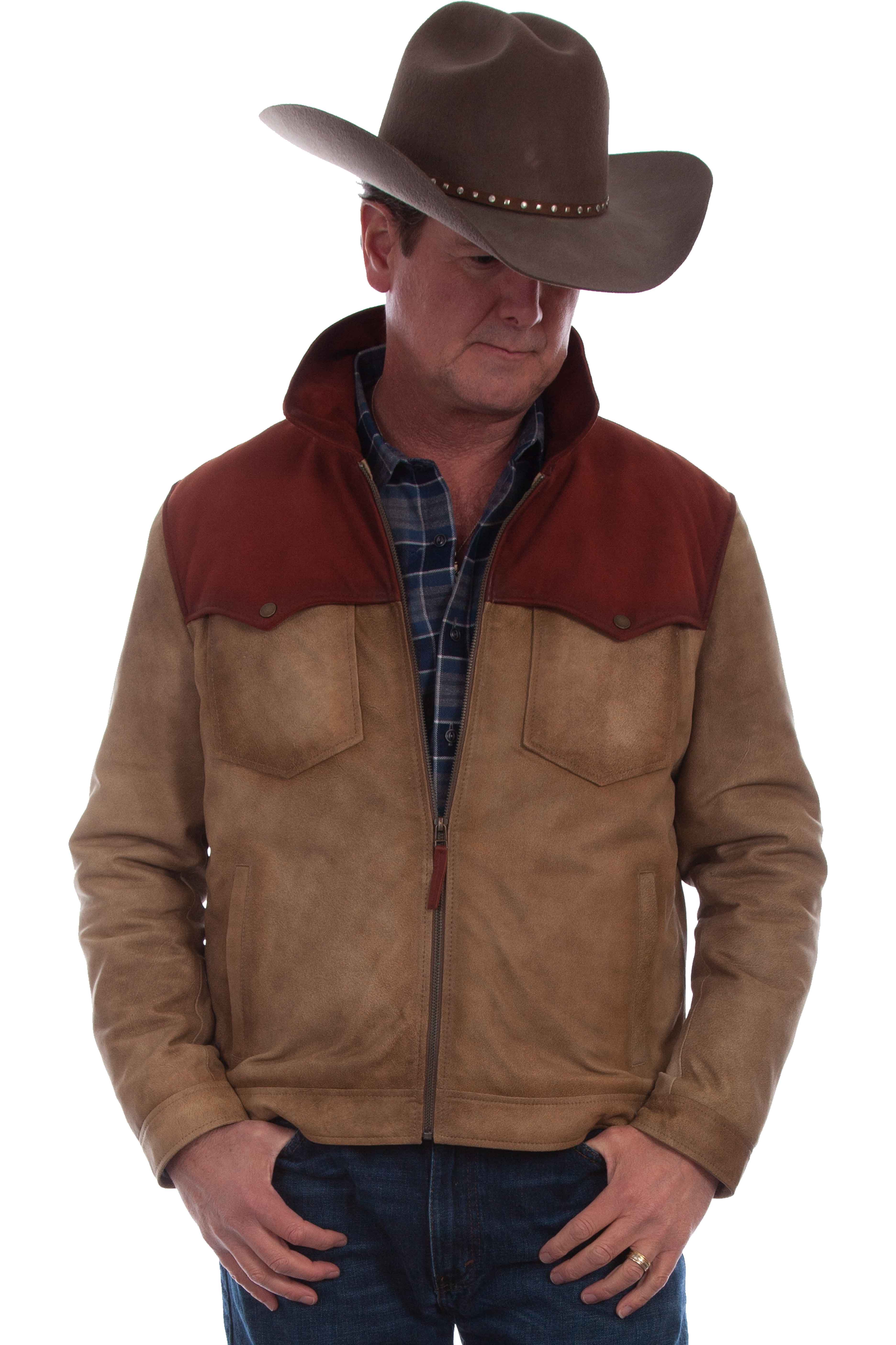 MEN'S ZIP FRONT JACKET