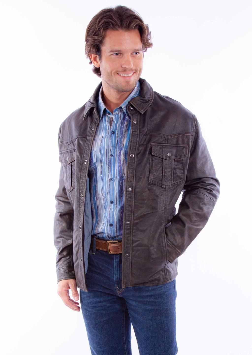 SNAP FRONT JACKET (250)